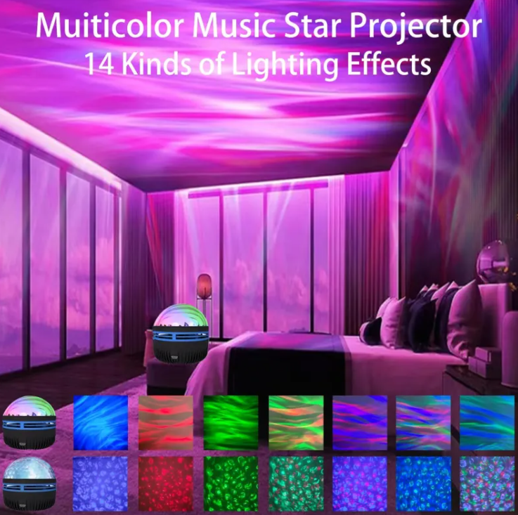 Aurora Ripple Room Projector