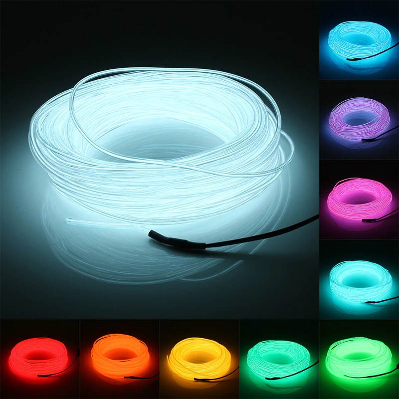 Neon Flex Glow Wire with Controller