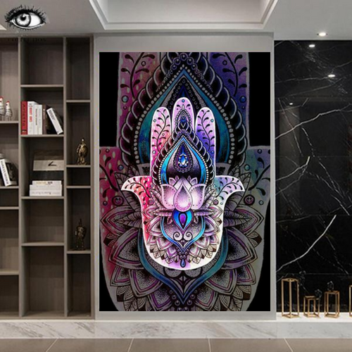 Serenity Palm Canvas Art