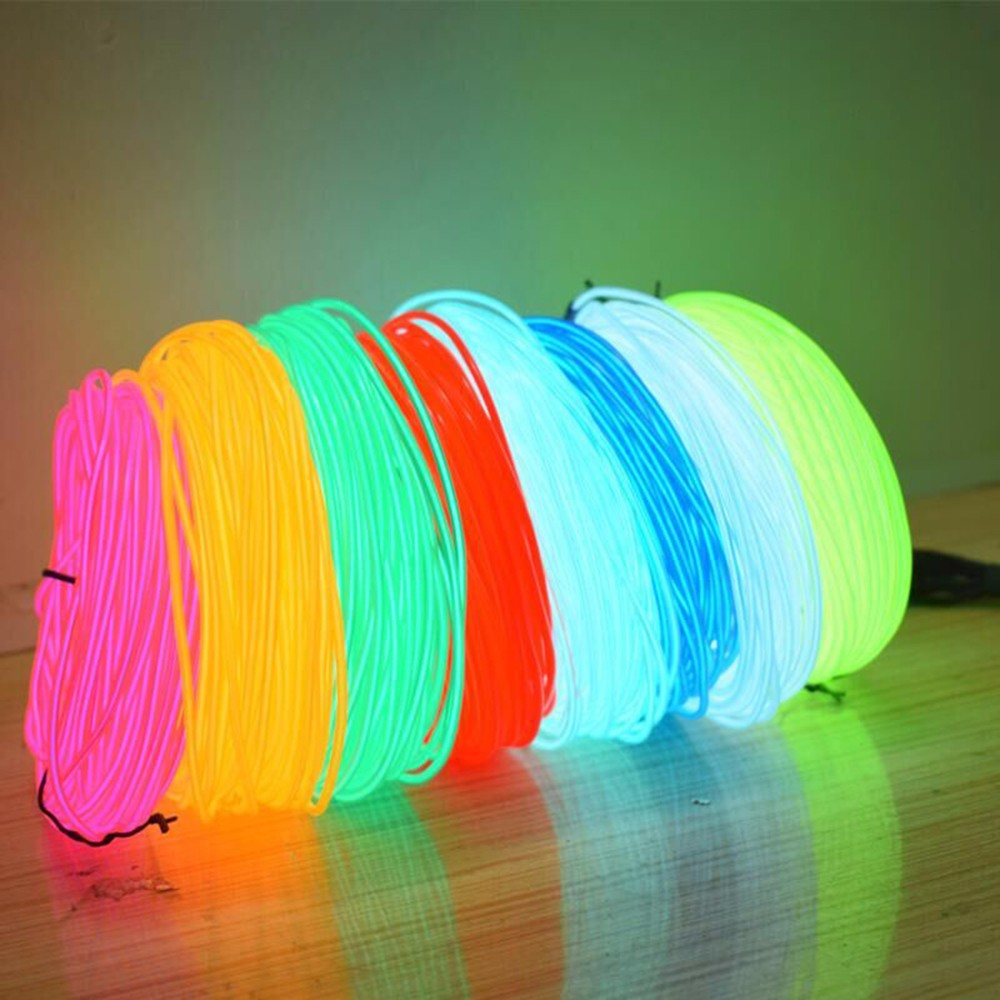Neon Flex Glow Wire with Controller