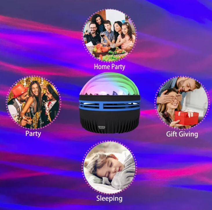 Aurora Ripple Room Projector